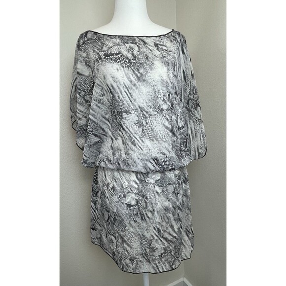 Miken Women’s Snake Print Swim Cover Up Beach Vacation Resort-L - Picture 1 of 10